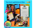 van harte gefeliciteerd eline