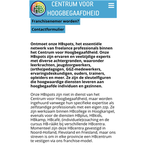 nieuw op hoogbegaafdheid.nl maak kennis met onze hbspots
