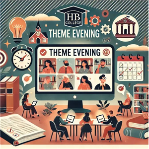 de eerste thema avond van het nieuwe schooljaar