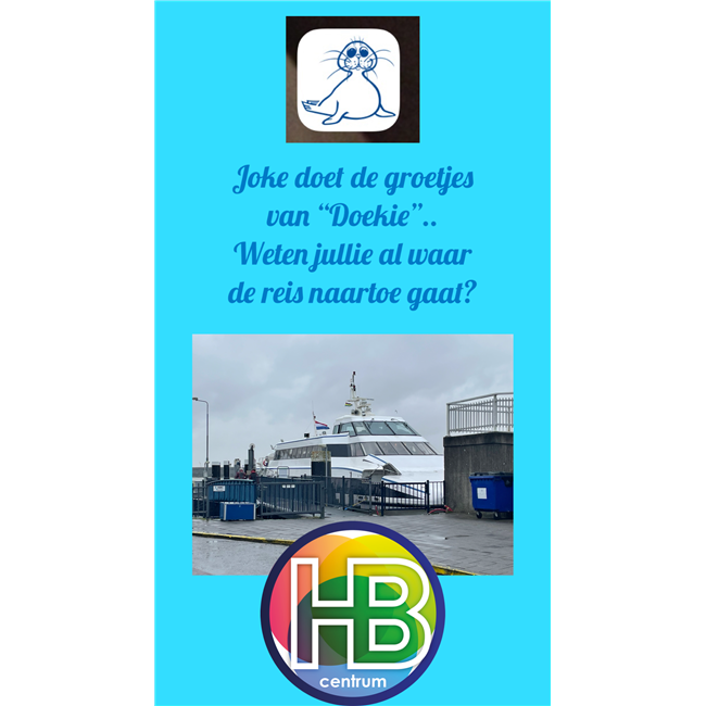 weten jullie waar de reis naartoe gaat