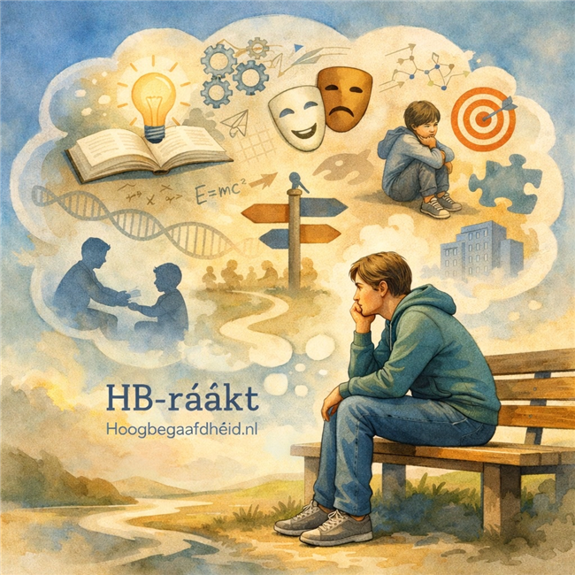 soms helpt het om even stil te staan bij wat hoogbegaafdheid met je doet.